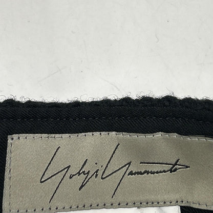 Yohji Yamamoto 山本耀司 黑色 FE-P23-121 22AW 粗花呢裙裤 下装