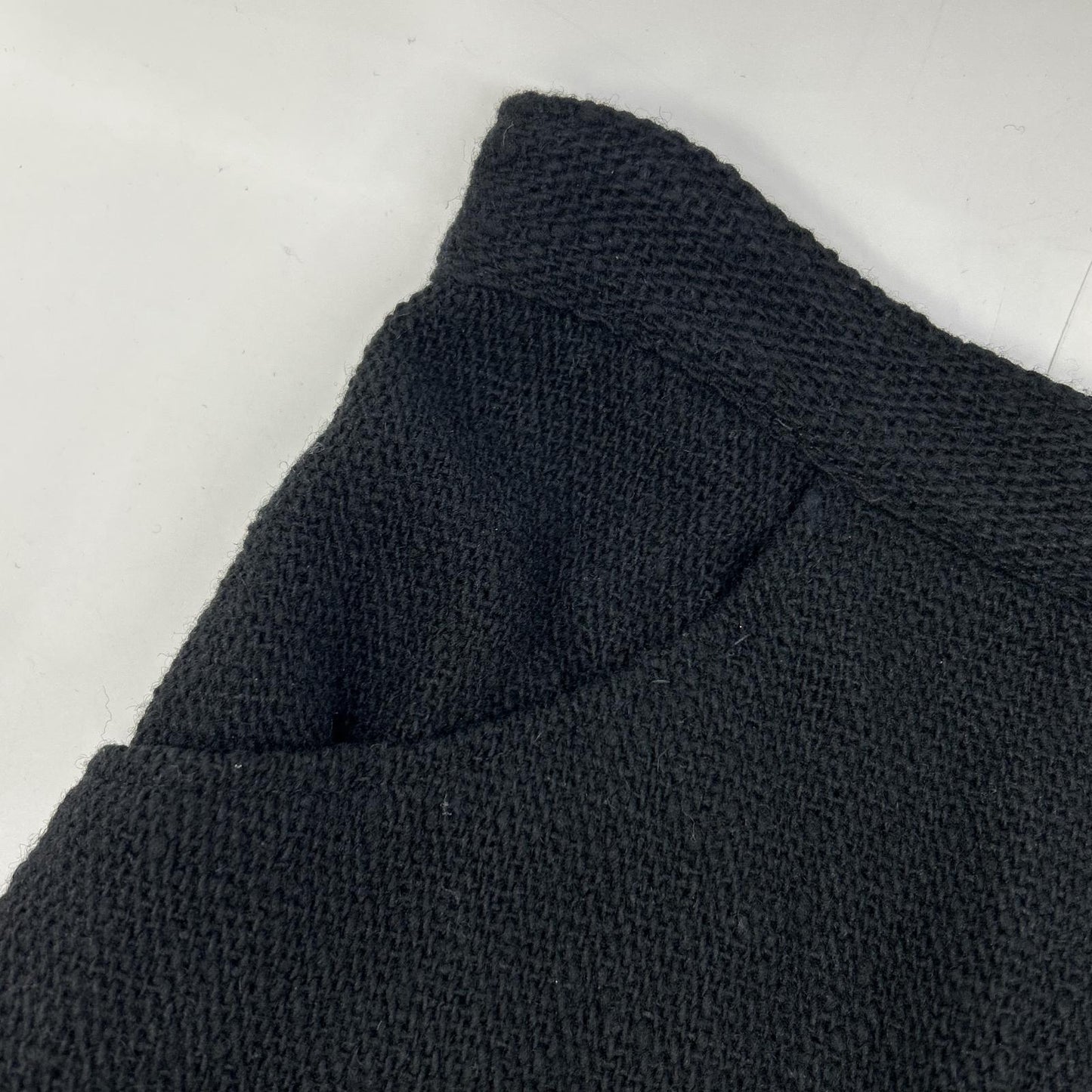 Yohji Yamamoto 山本耀司 黑色 FE-P23-121 22AW 粗花呢裙裤 下装