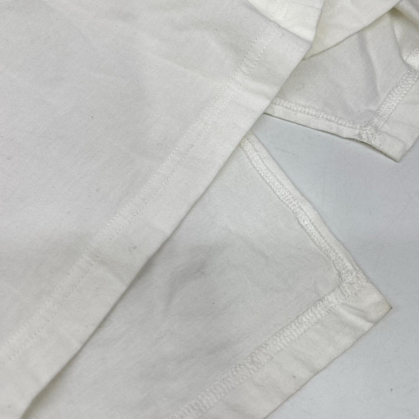 WHITE GI-T01-040 Cotton Dress One-piece Deformed T-shirt Dress 1 Ladies