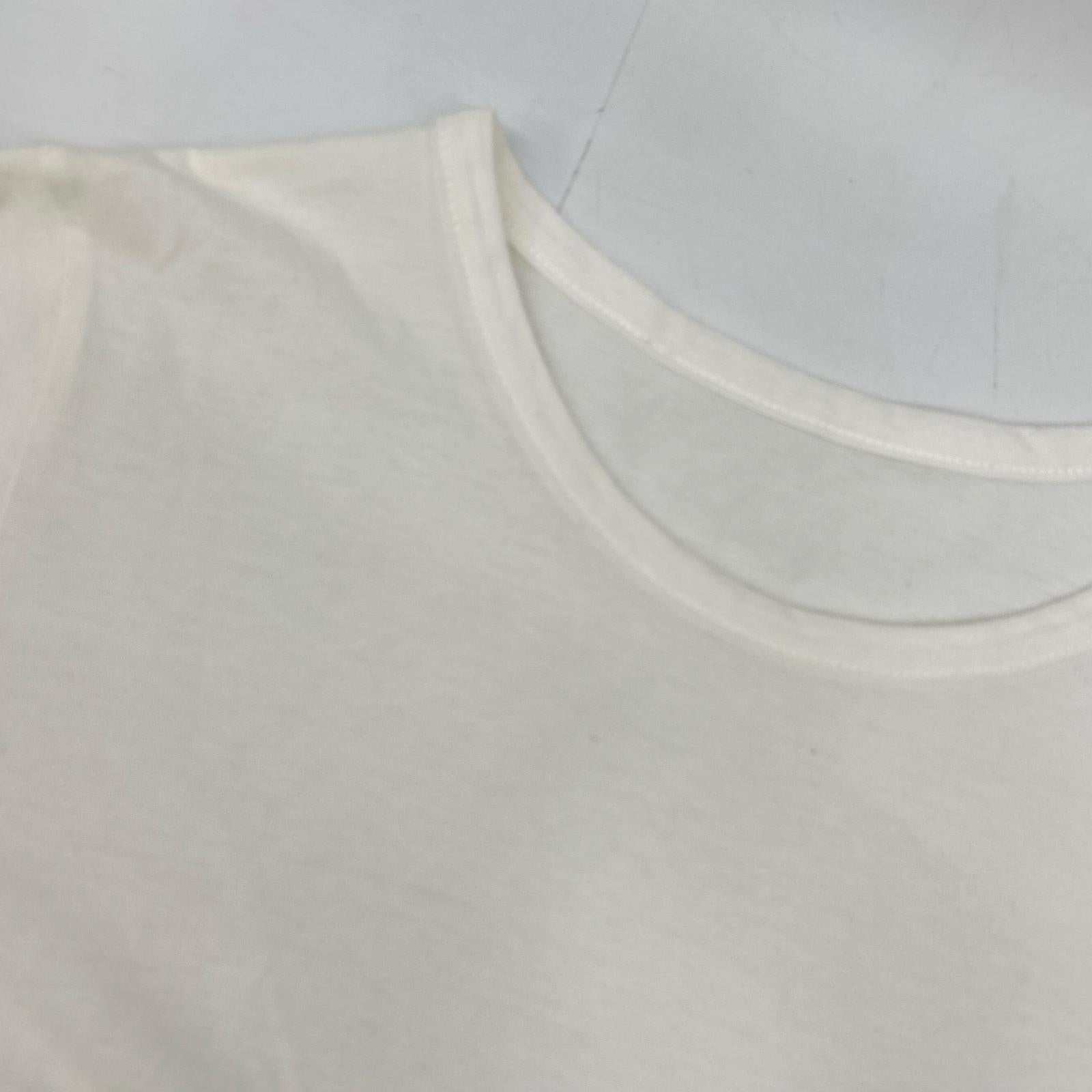WHITE GI-T01-040 Cotton Dress One-piece Deformed T-shirt Dress 1 Ladies