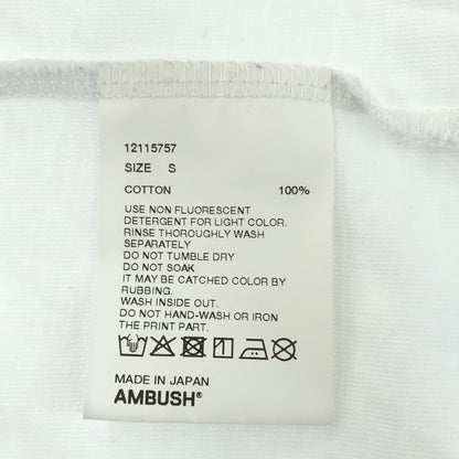 AMBUSH アンブッシュ 12115757 ホワイト 2025 XL LOGO T-SHIRT トップス