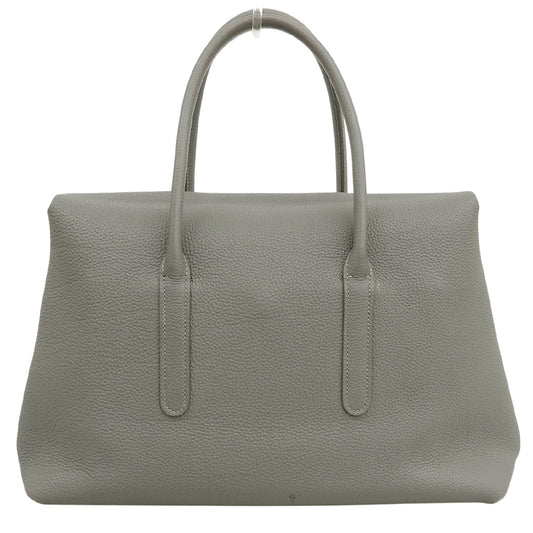 MAiSON TAKUYA メゾンタクヤ Flap Brief Bag ハンドバッグ レディース グレー×オレンジ ハンドバッグ