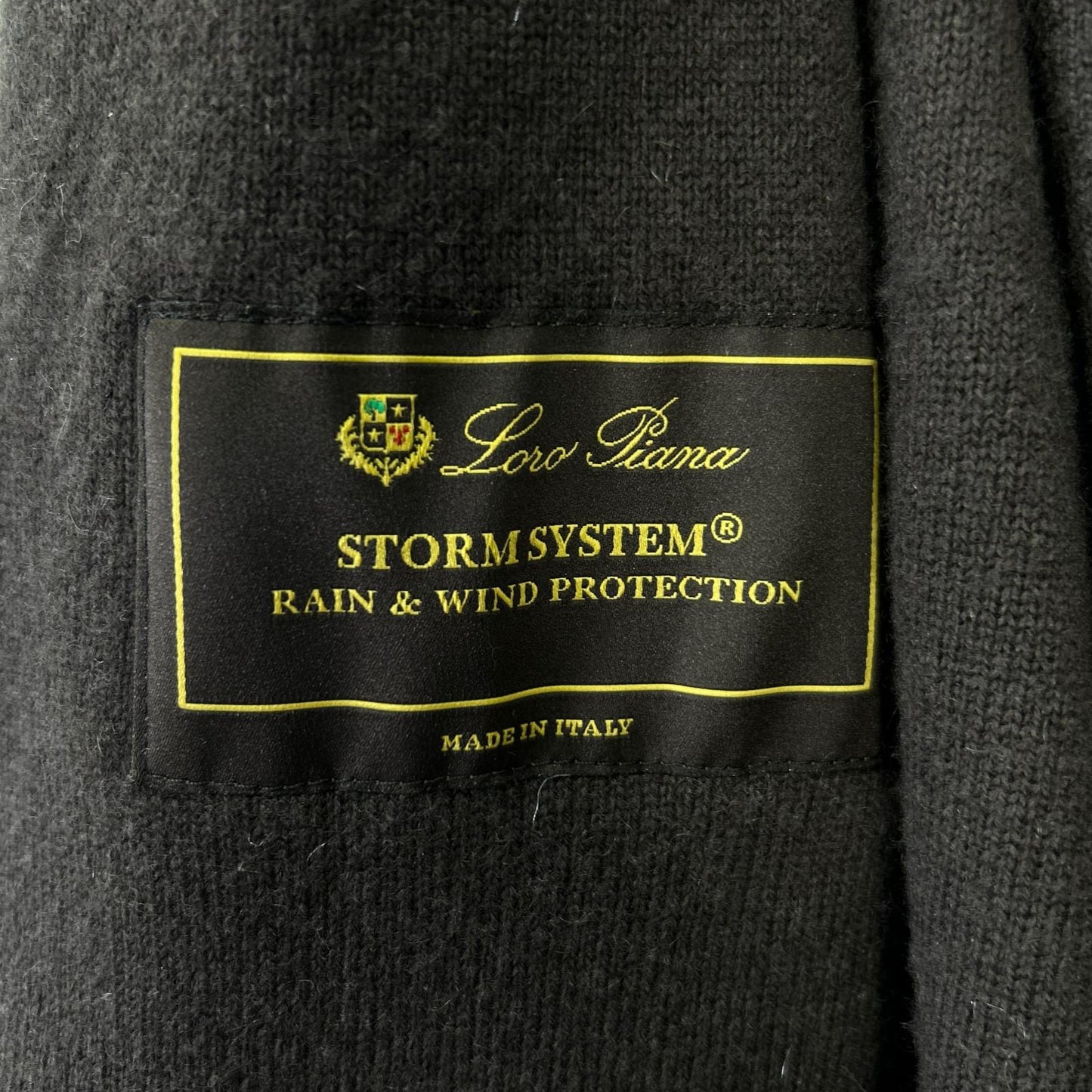 Loro Piana ロロピアーナ カシミヤ100 ストームシステム 中綿 コート