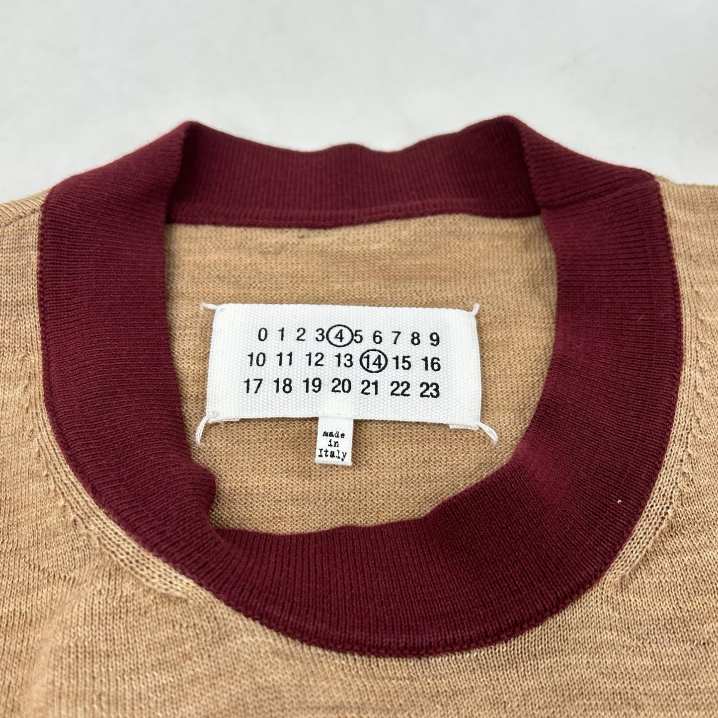 22AW SI0HA0008 棕色 WIP毛衣 上衣 S 女士