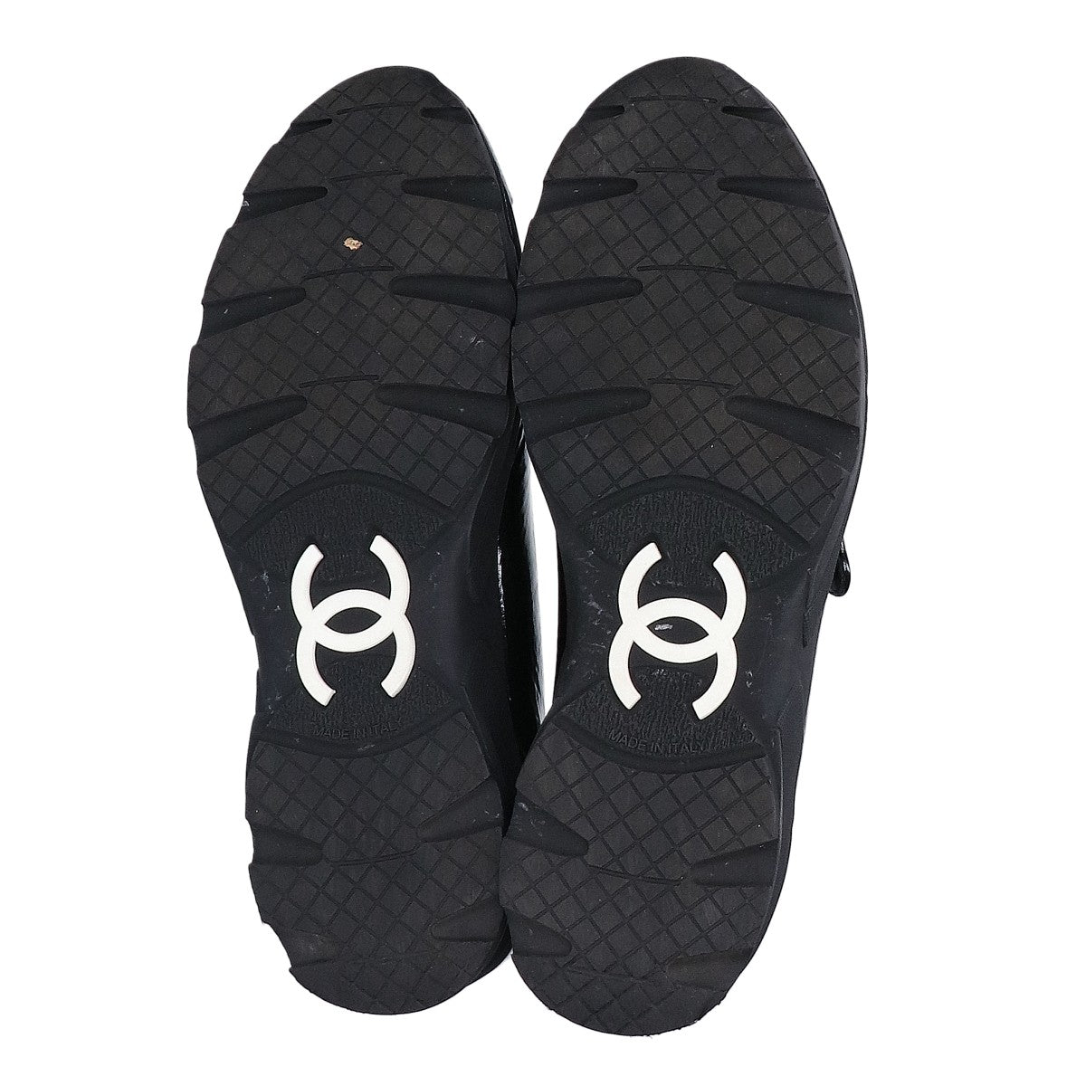 CHANEL シャネル G34464 パテントレザー メリージェーン ストラップ シューズ シューズ