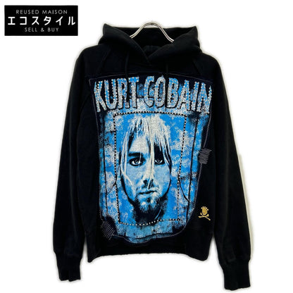 BLACK KURT COBAIN NIRVANA STUDS Hoodie Tops No Tag Men's