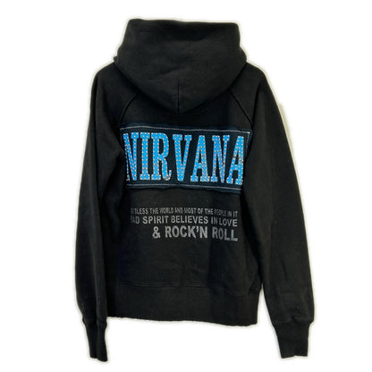 BLACK KURT COBAIN NIRVANA STUDS Hoodie Tops No Tag Men's