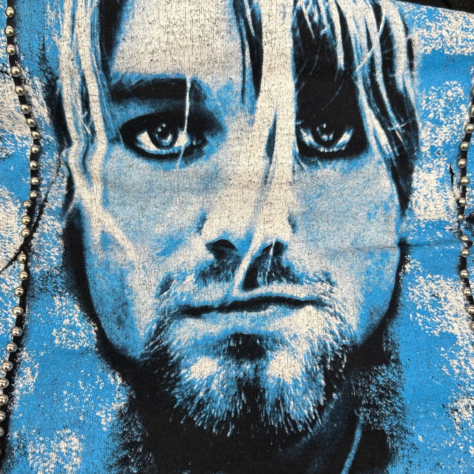 BLACK KURT COBAIN NIRVANA STUDS Hoodie Tops No Tag Men's