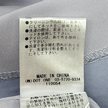 紫色 1525330175-0 裁剪拼接迷你连衣裙 连衣裙 S 女士