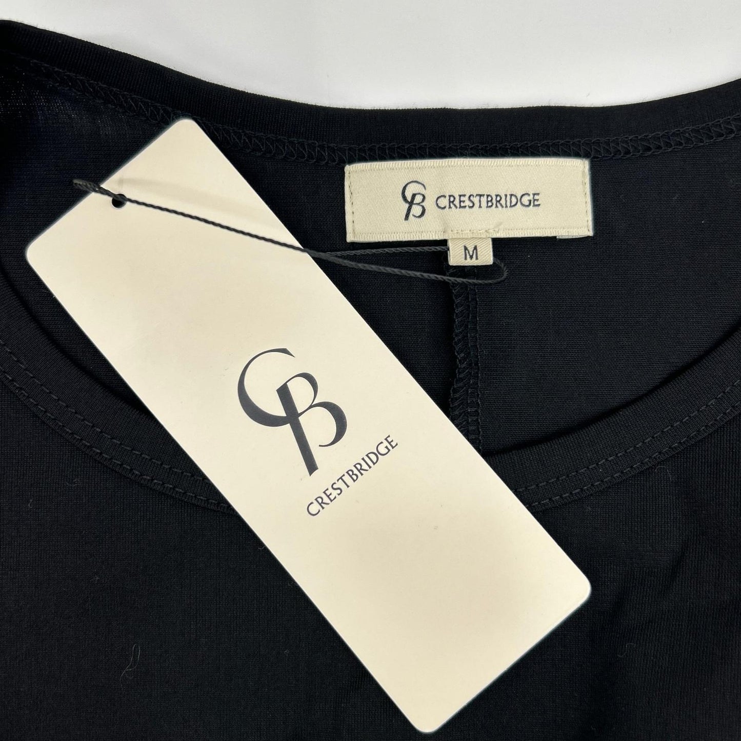 CRESTBRIDGE クレストブリッジ 59J18518 ブラック ポケットワンピース ワンピース