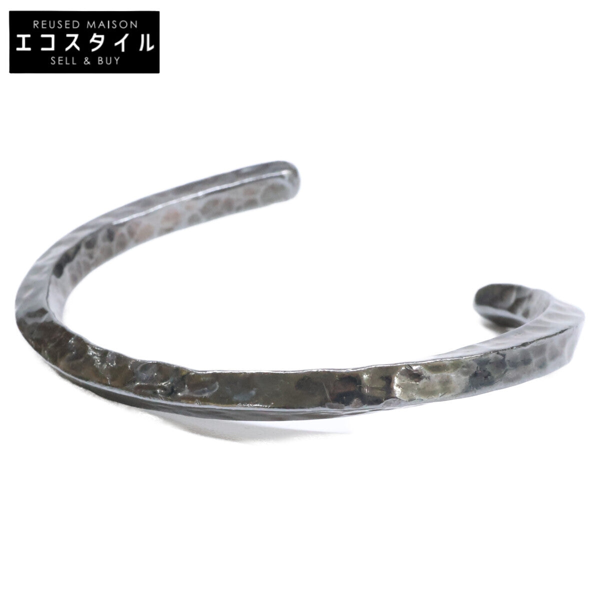 ICHIMATSU 市松 SILVER ハンマリング スパイラル バングル – style-eco