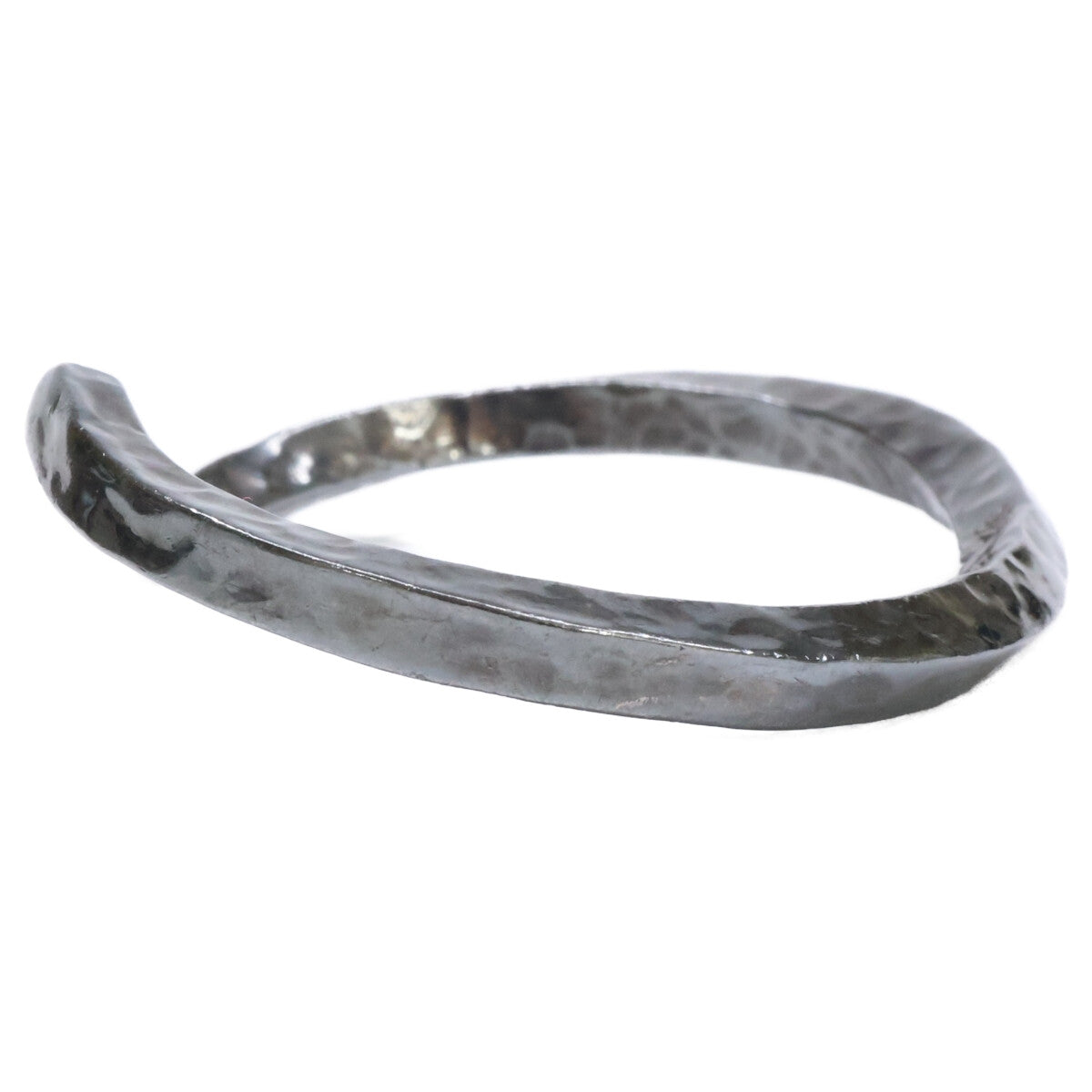 ICHIMATSU 市松 SILVER ハンマリング スパイラル バングル – style-eco