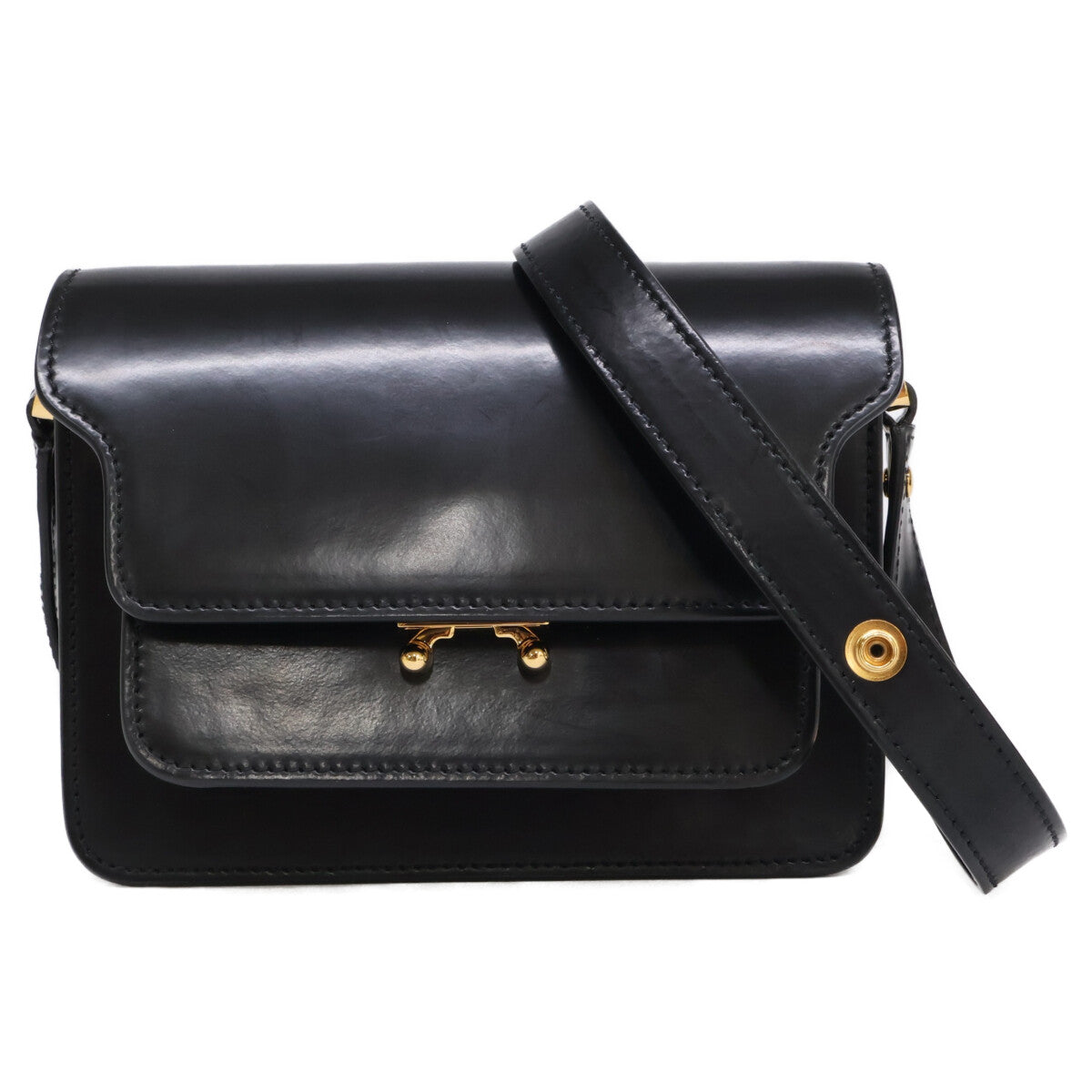 MARNI マルニ SBMPS01U07 TRUNK MINI ロゴ入り ショルダーバッグ