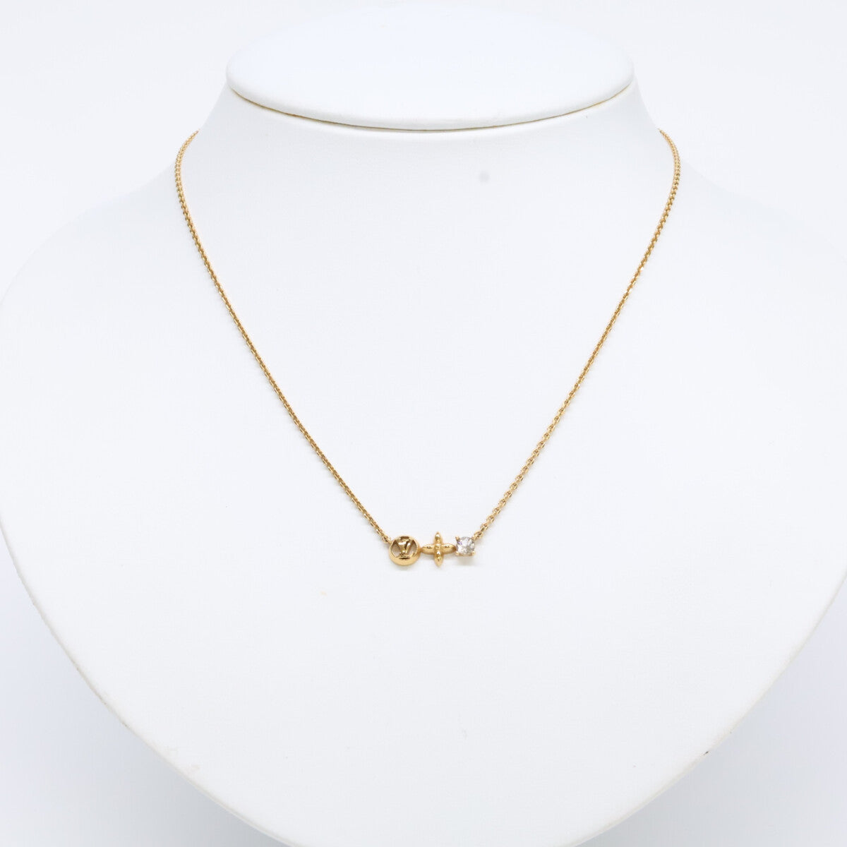 LOUIS VUITTON ルイヴィトン M00368 プティ ルイ ネックレス