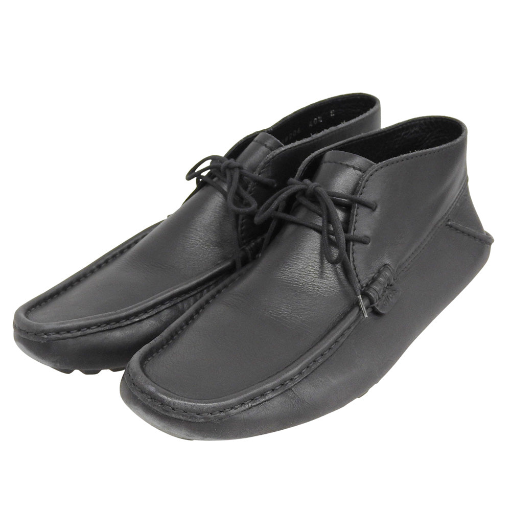 GUCCI グッチ レザー ドライビングシューズ シューズ メンズ ブラック 40 1/2 138206 シューズ