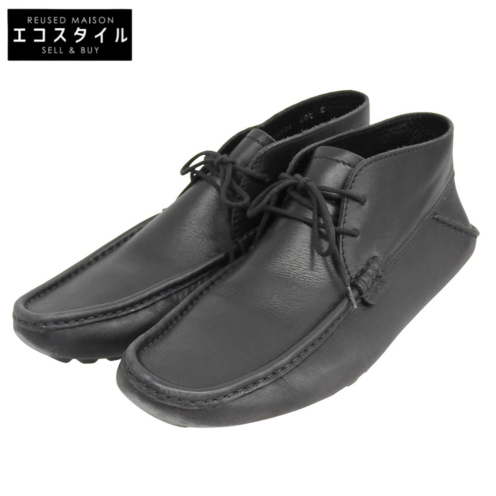 GUCCI グッチ レザー ドライビングシューズ シューズ メンズ ブラック 40 1/2 138206 シューズ