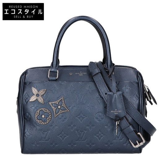 LOUIS VUITTON Louis Vuitton 2017 M43740 Speedy Bandouliere 25 Empreinte Metal Flower Pin 2-Way Handbag