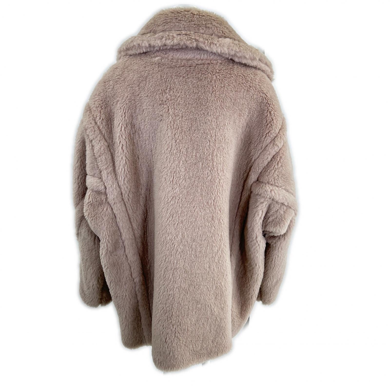 新品未使用 国内正規 25年 2521086032 OLGA SHORT TEDDY BEAR ICON COAT テディベア コート L レディース