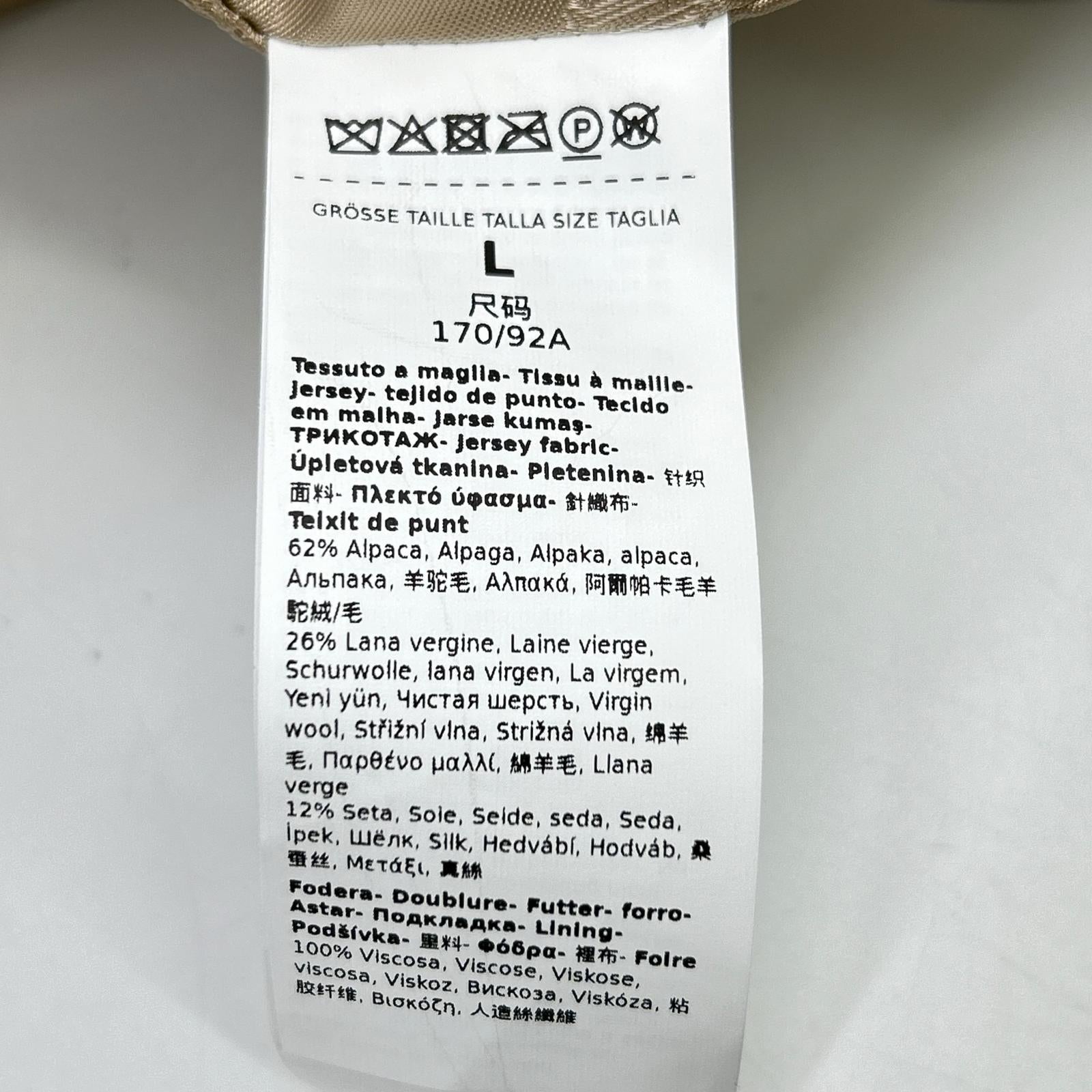 新品未使用 国内正規 25年 2521086032 OLGA SHORT TEDDY BEAR ICON COAT テディベア コート L レディース