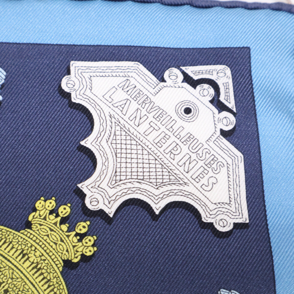 HERMES エルメス 【新品未使用】893081S 02 MERVEILLEUSES LANTERNES メルヴェイユーズ ランタン シルク カレ45 スカーフ