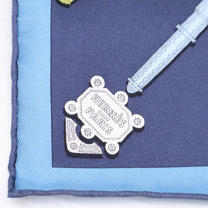 HERMES エルメス 【新品未使用】893081S 02 MERVEILLEUSES LANTERNES メルヴェイユーズ ランタン シルク カレ45 スカーフ
