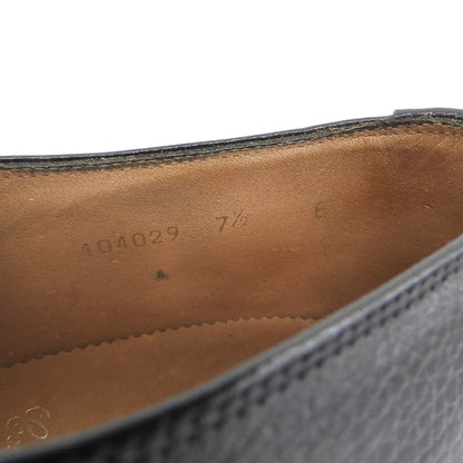 YANKO ヤンコ 美品 ダブルモンクシューズ シューズ メンズ シボレザー ブラック 7 1/2 E 104029 シューズ