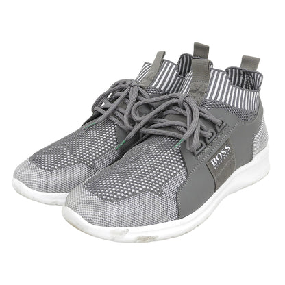 BOSS ボス Extreme Run Knit スニーカー シューズ メンズ グレー 40 50379300 シューズ