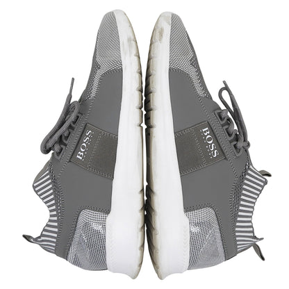 BOSS ボス Extreme Run Knit スニーカー シューズ メンズ グレー 40 50379300 シューズ