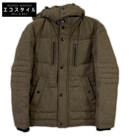 BOSS ボス 10175067 ブラウン Dery2 ウール ダウンジャケット ジャケット