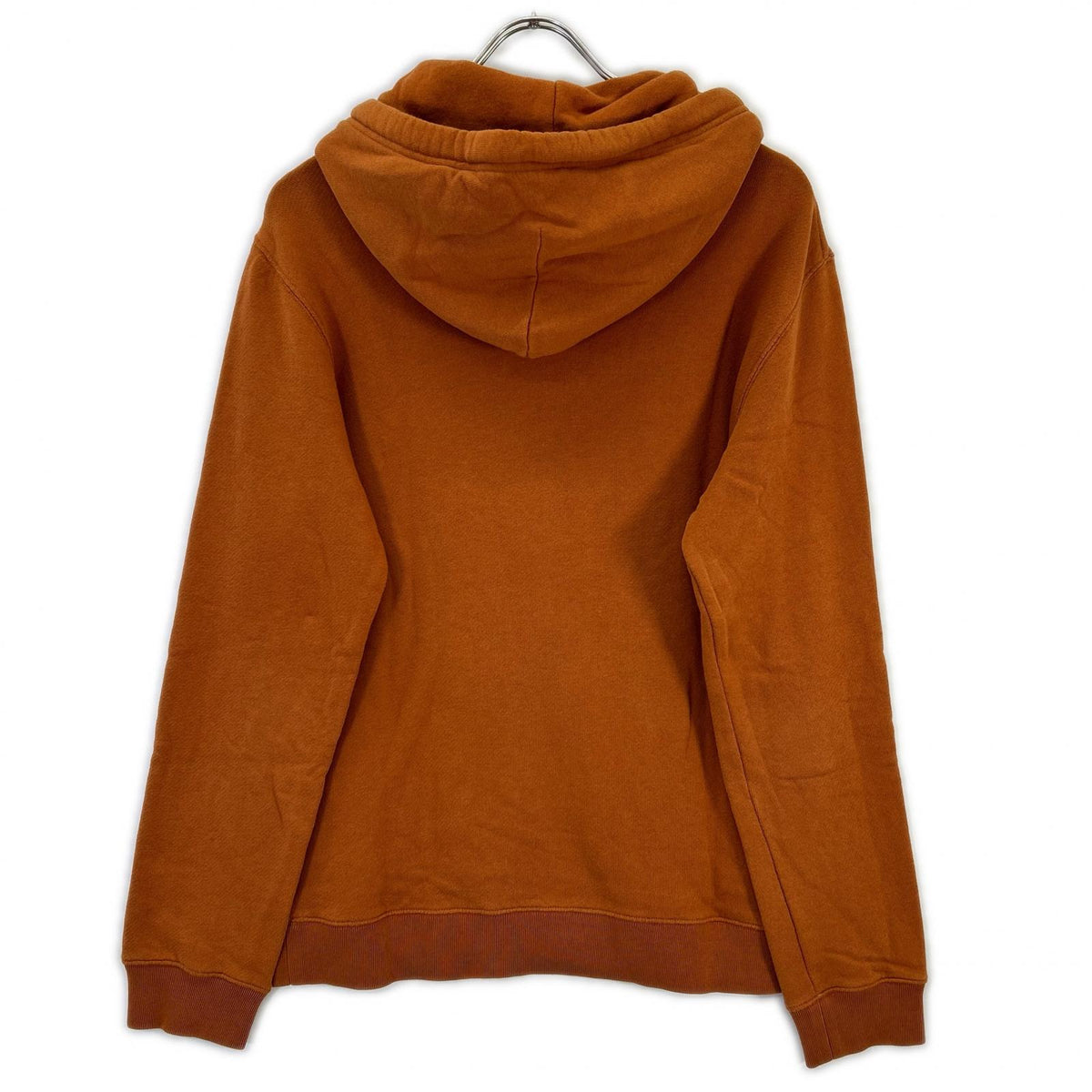 LOEWE ロエベ 1723947 Beige Anagram Logo Embroidered Hoodie Top
