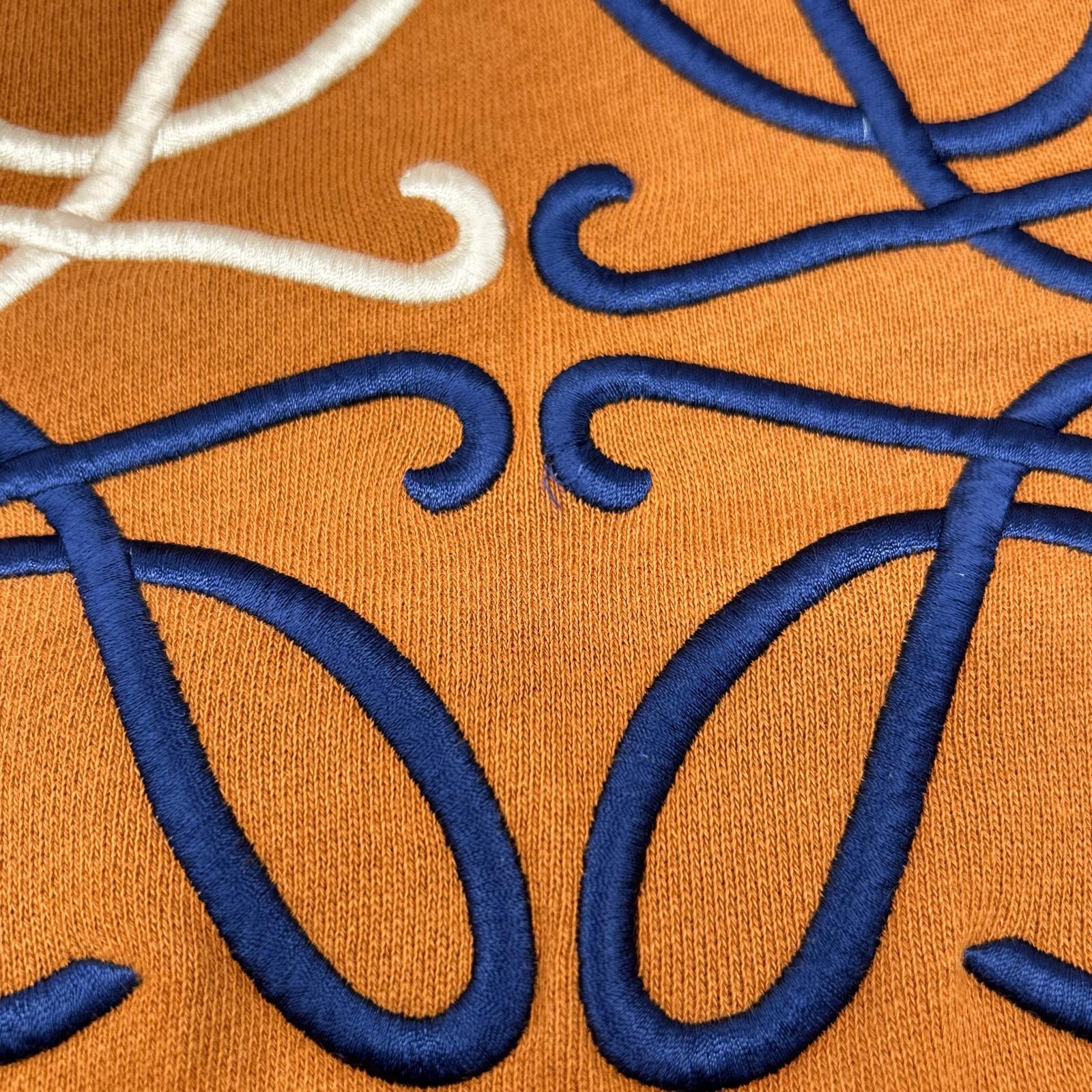 1723947 米色 Anagram 徽标 刺绣 连帽衫 S 男士