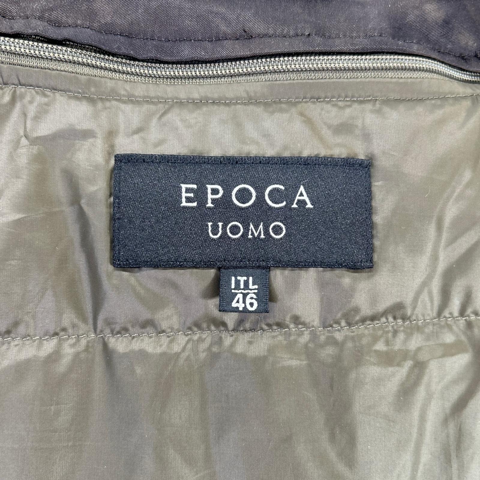 EPOCA UOMO エポカウォモ シルバーフォックスファー付 注染モッズ コート コート