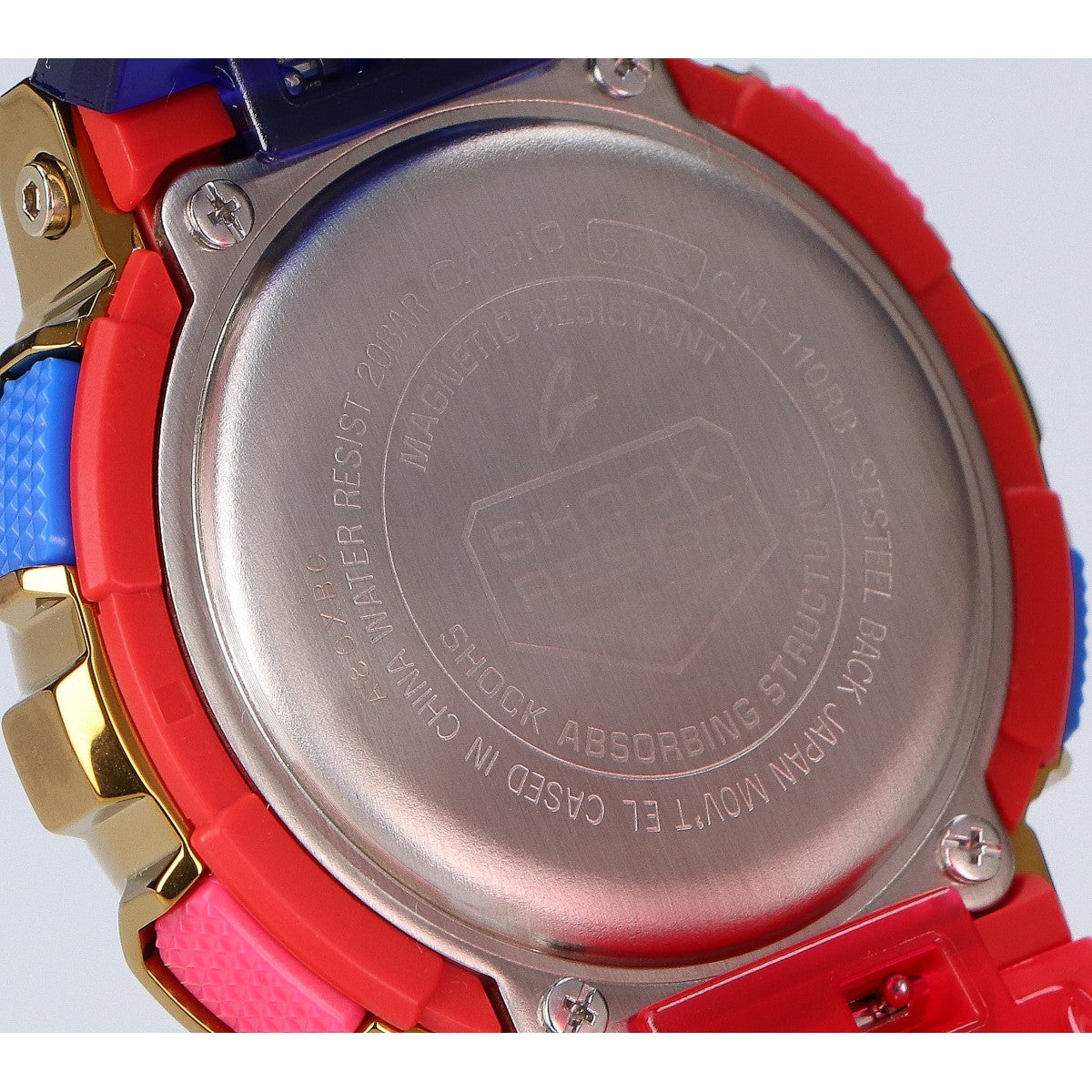 G-SHOCK ジーショック 【新品未使用】GM-110RB-2AJF ANALOG-DIGITAL Metal Coveredライン アナデジ クオーツ 腕時計