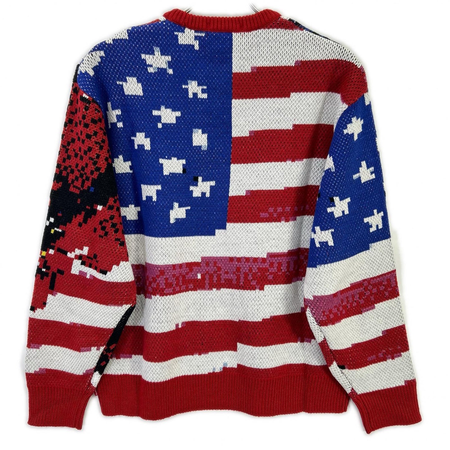 21SS SS21SK8 Digital Flag Sweater Red 上衣 S 男士