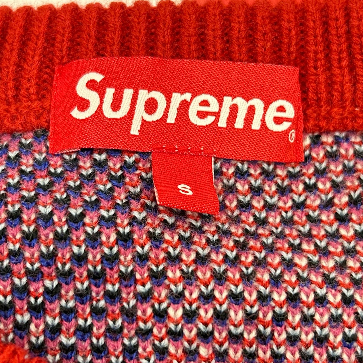 Supreme シュプリーム 21SS SS21SK8 Digital Flag Sweater Red トップス