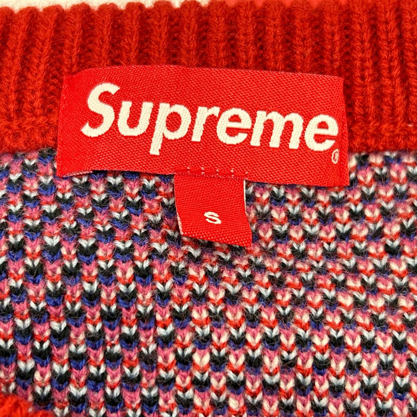 Supreme シュプリーム 21SS SS21SK8 Digital Flag Sweater Red トップス
