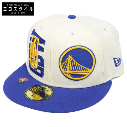 NEWERA ニューエラ 【新品同様】NBA 2022 DRAFT 5950 ゴールデンステート ウォリアーズ 59FIFTY キャップ 帽子