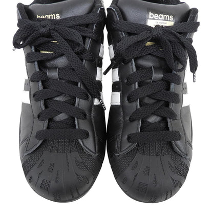 adidas アディダス 美品 SUPERSTAR BEAMS スニーカー シューズ メンズ ブラック 26.5cm JR6484 シューズ