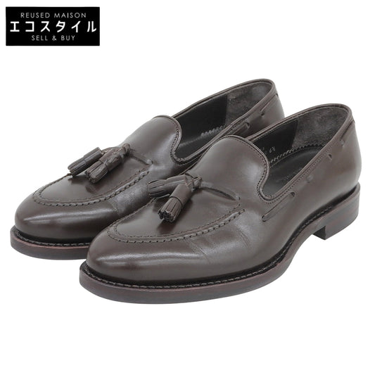 JALAN SRIWIJAYA ジャランスリワヤ 美品 Tirta タッセルローファー シューズ メンズ ブラウン 6 1/2 98811 シューズ