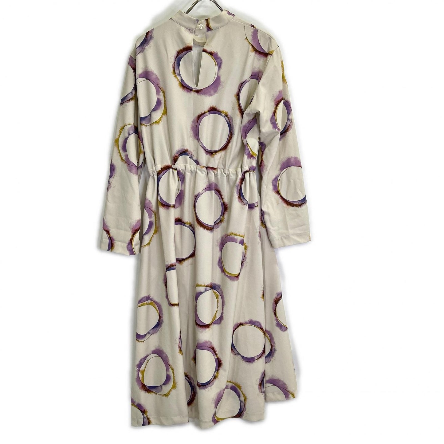 ujoh ウジョー U754-D04-902 アイボリー Draw Cord Gathered Dress ワンピース ワンピース