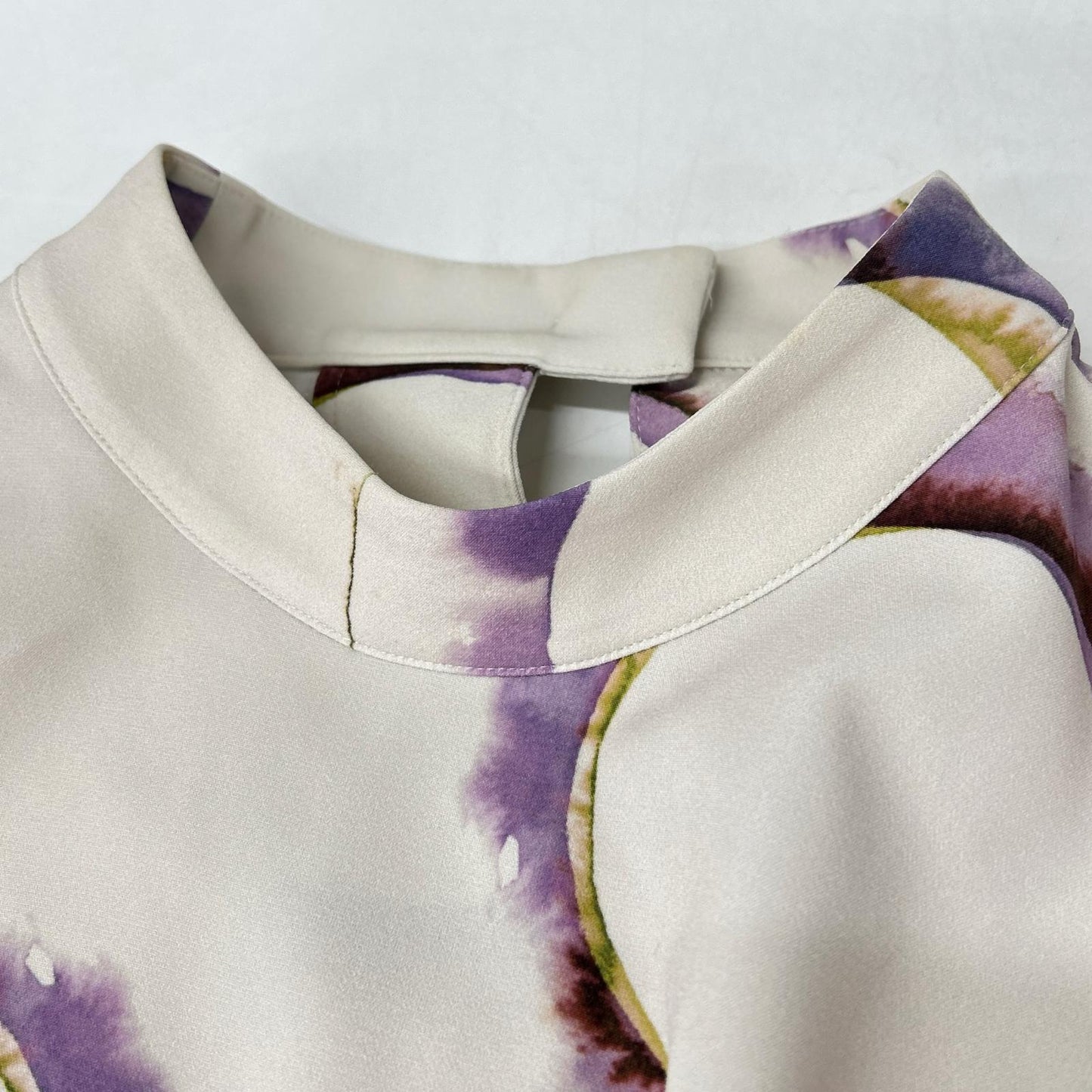 ujoh ウジョー U754-D04-902 アイボリー Draw Cord Gathered Dress ワンピース ワンピース