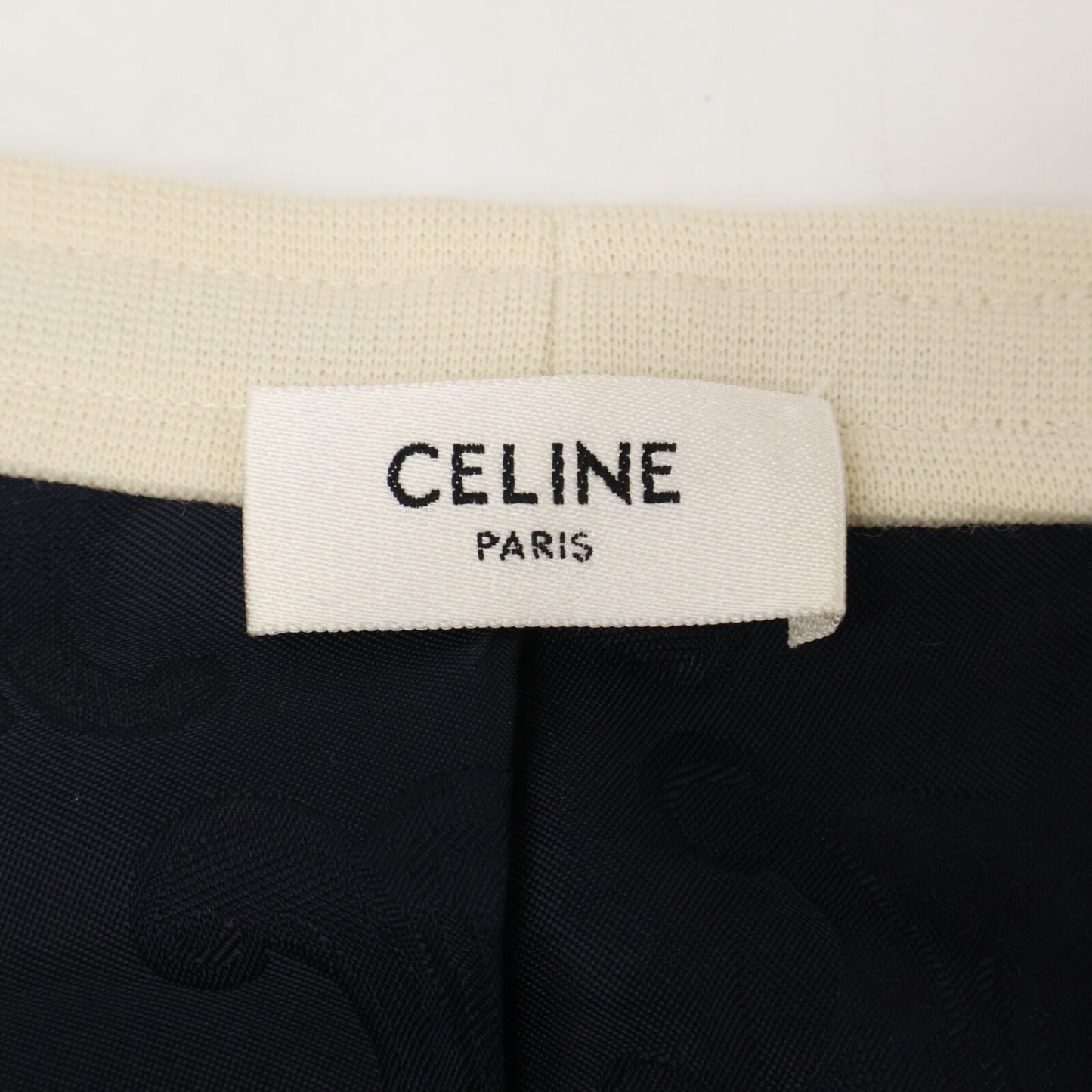 CELINE セリーヌ 【国内正規】2X26N759Y 07JD トリオンフ ノースリーブ ミニ ワンピース