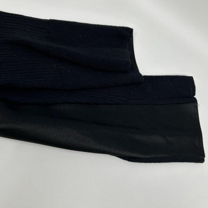 sacai サカイ 24-07233 ブラック 24SS ドッキングリブニットプルオーバー トップス
