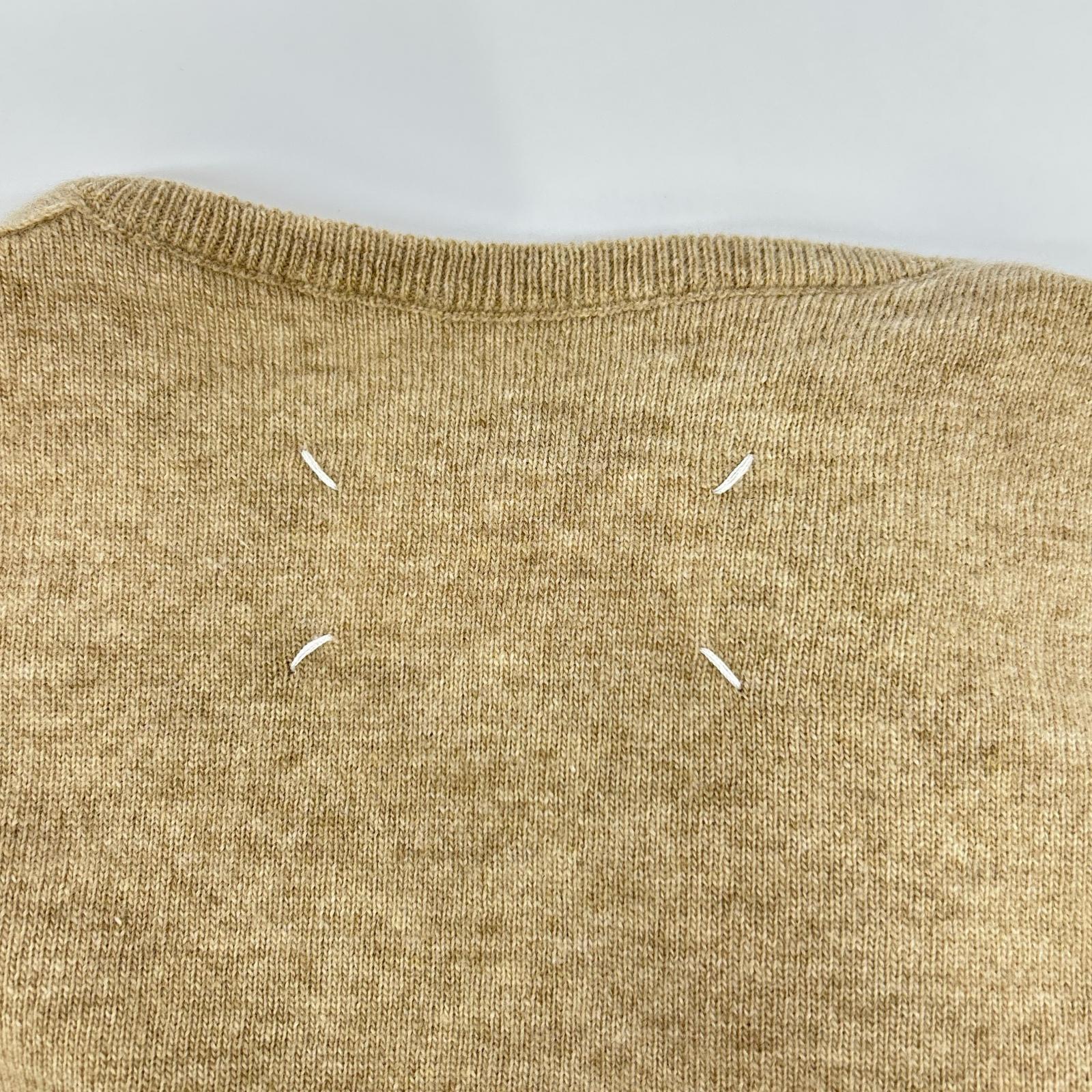 Maison Margiela 马吉拉 25年 米色 S51HP0016 M13090 羊毛 开衫 上衣