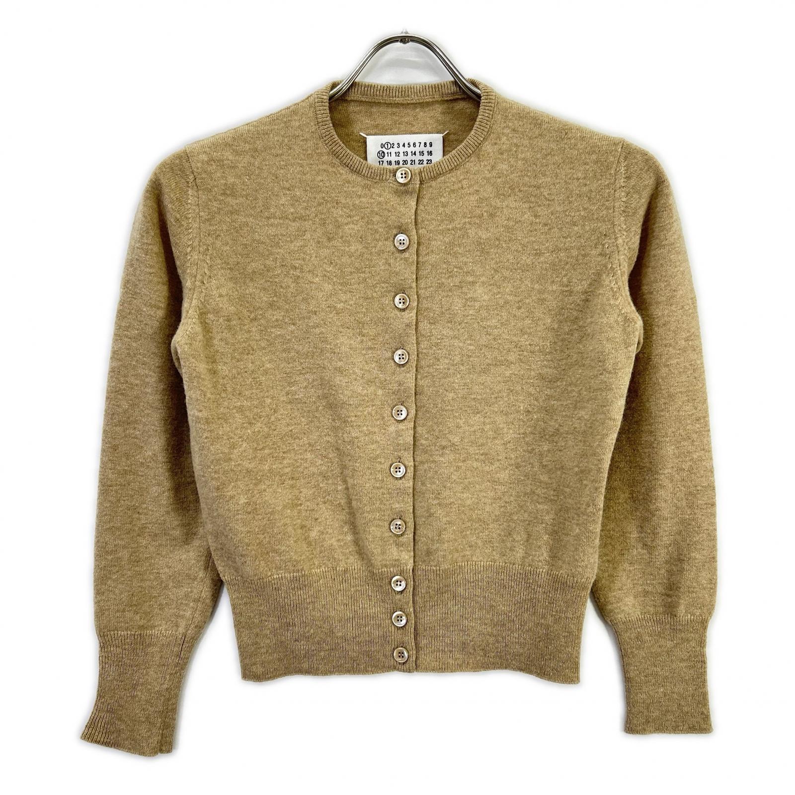 Maison Margiela 马吉拉 25年 米色 S51HP0016 M13090 羊毛 开衫 上衣