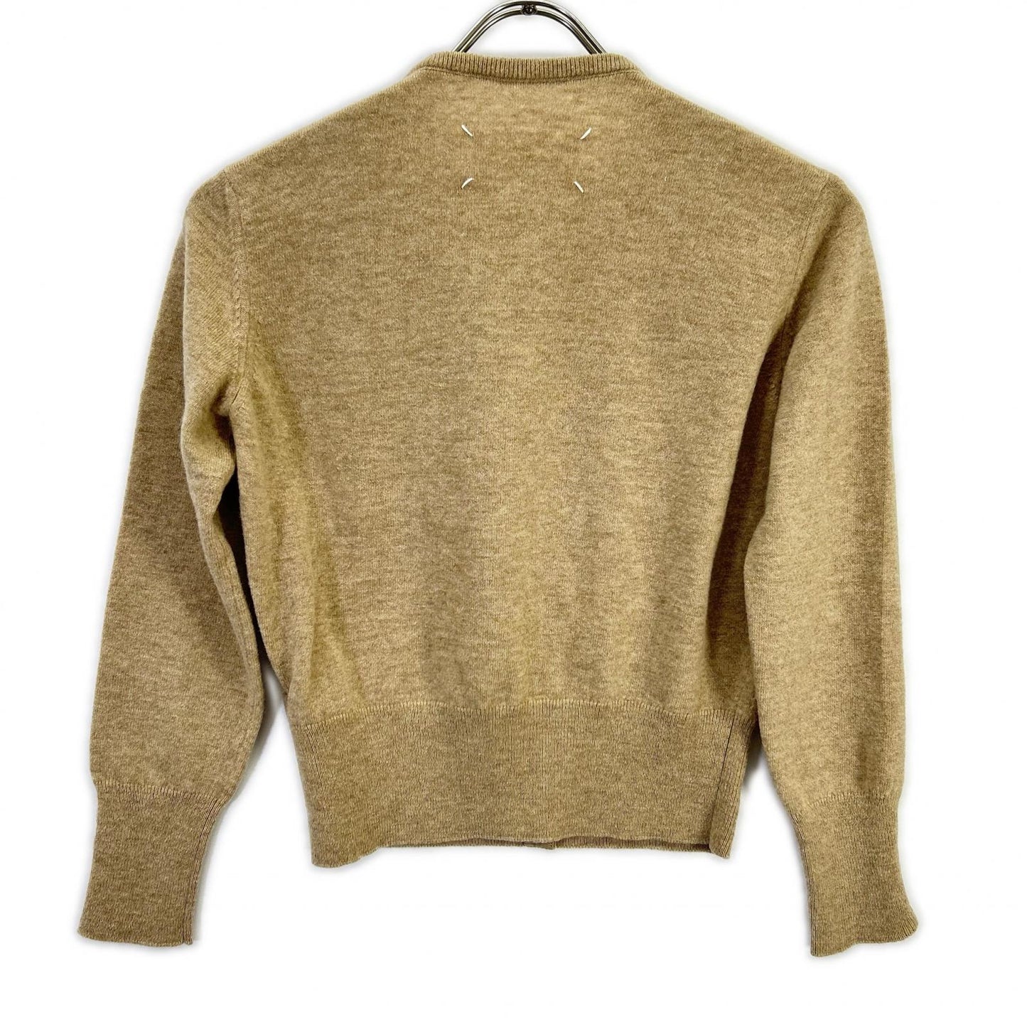 Maison Margiela メゾンマルジェラ 25年 ベージュ S51HP0016 M13090 ウール カーディガン トップス