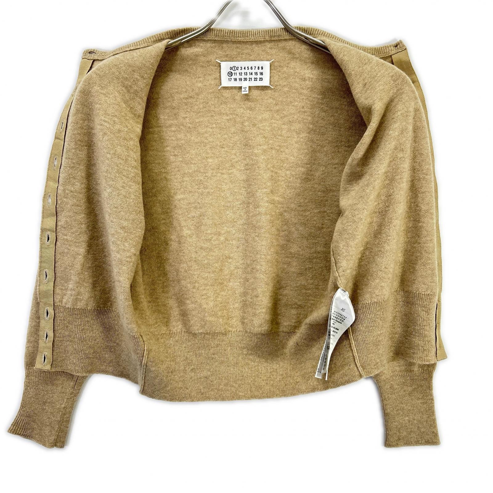 Maison Margiela 马吉拉 25年 米色 S51HP0016 M13090 羊毛 开衫 上衣