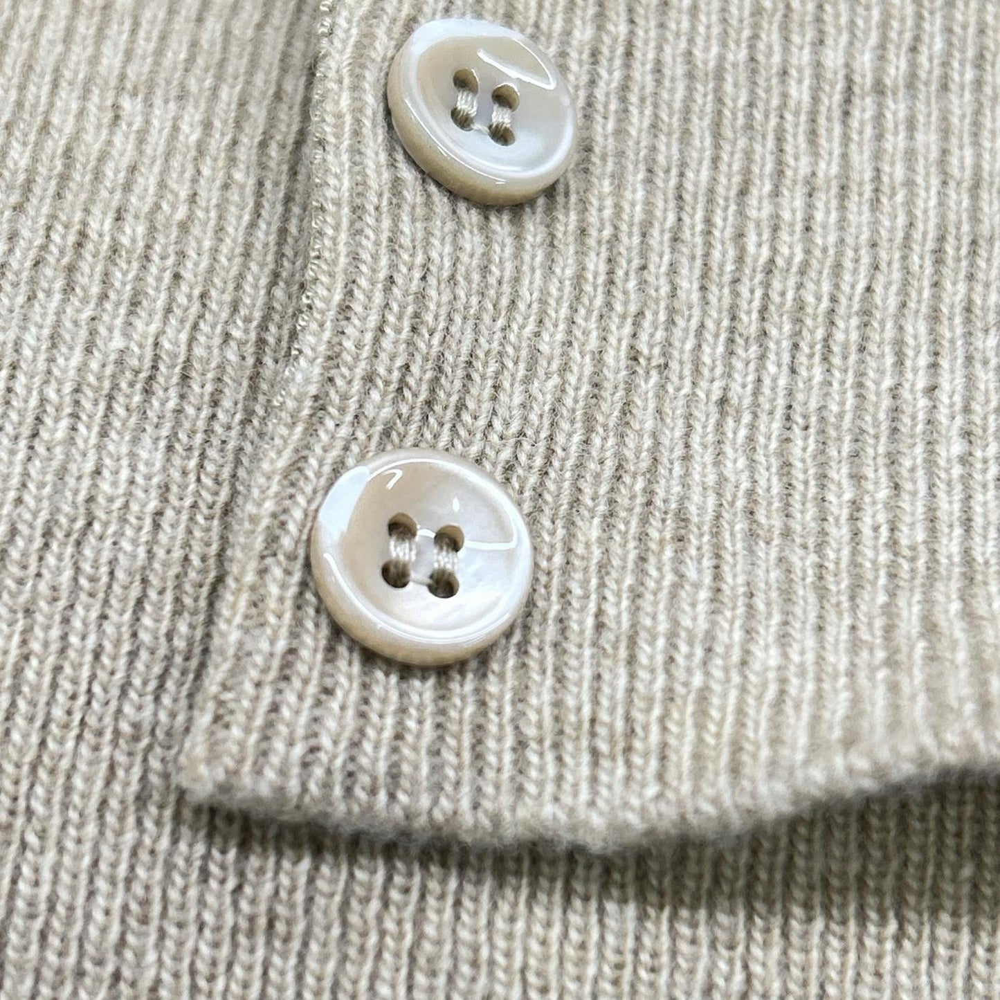 Maison Margiela メゾンマルジェラ 25年 ベージュ S51HP0016 M13090 ウール カーディガン トップス