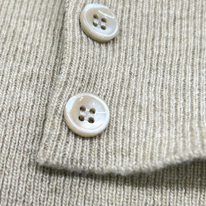 Maison Margiela メゾンマルジェラ 25年 ベージュ S51HP0016 M13090 ウール カーディガン トップス
