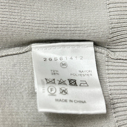LE CIEL BLEU 露希耶尔・布鲁 26S61412 灰色 V领 短款开衫 上衣